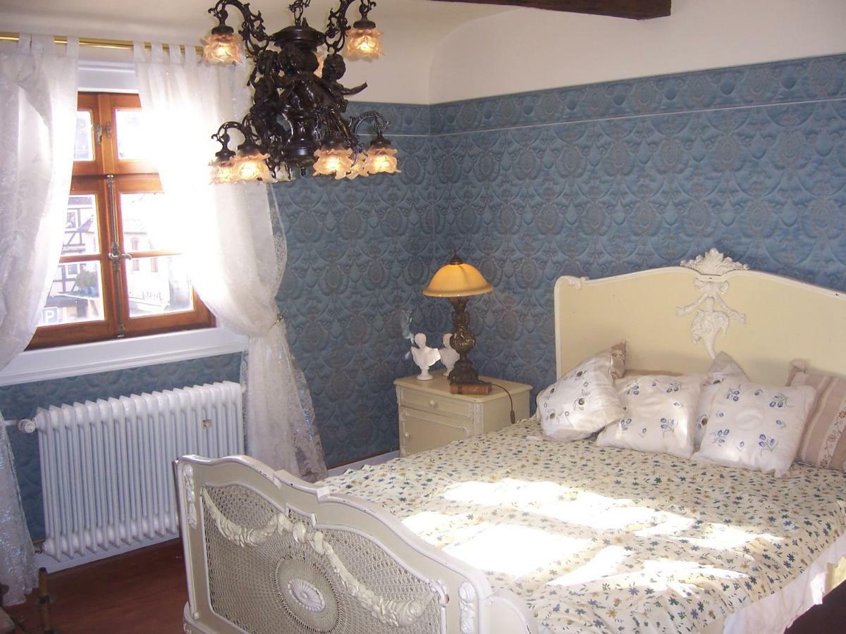 Bed and Breakfast Roter Loewe Heiligkreuzsteinach Exterior foto