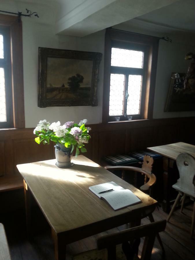 Bed and Breakfast Roter Loewe Heiligkreuzsteinach Exterior foto